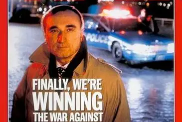 Bratton on the cover of Time, January 15 1996.